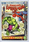 AMAZING SPIDER-MAN 119 (FN) vs THE HULK! Romita 1973 Marvel Comics m084