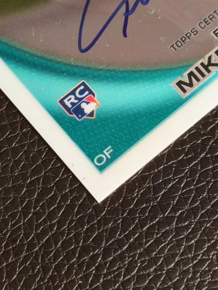 2010 Topps Chrome Mike Giancarlo Stanton On Card Autograph Rookie #190 Sharp RC - Image 4 of 4