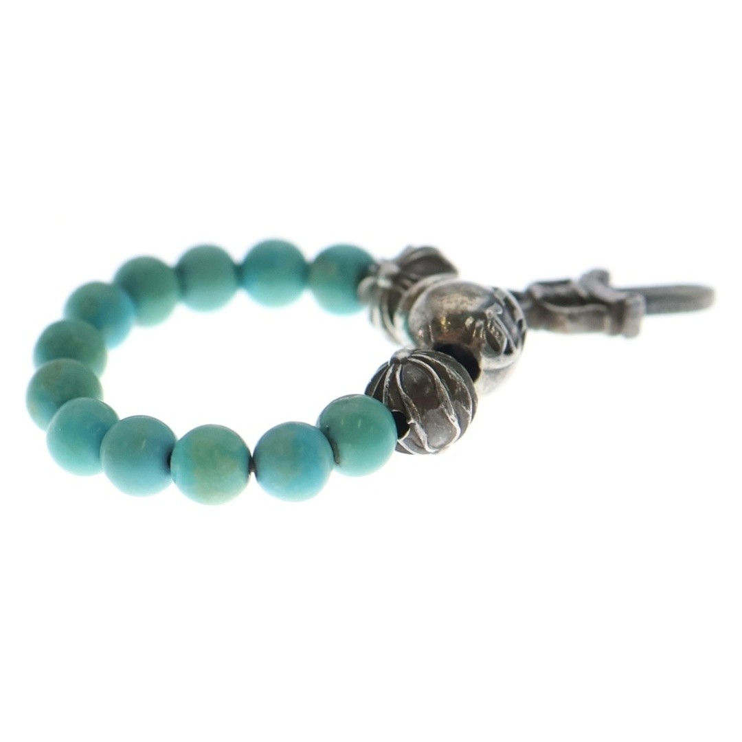 Chrome Hearts BEAD RING STACK DAGGER TURQUOISE SI… - image 3