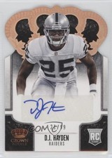 2013 Crown Royale Retail Bronze Holo Die-Cut Signatures 21/99 DJ Hayden Auto 0e1