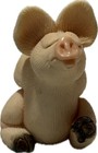 Piggin Hiding 1993 David Corbridge Handmade Ceramic Figurine