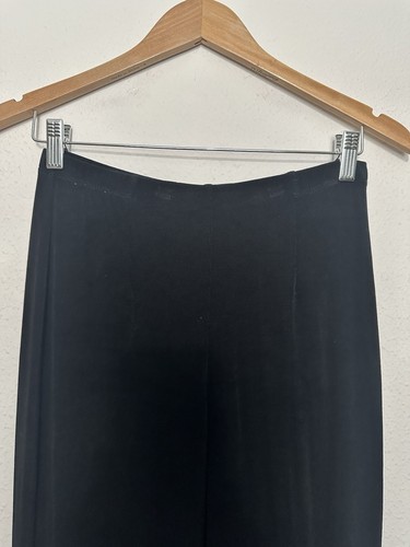 Chico's Travelers Classic Pull On Straight Leg Pant Womens Small 4 Short Black - Picture 4 of 6