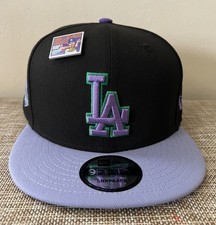 New Era MLB Los Angeles Dodgers x Big League Chew Grape 9Fifty SnapBack Hat BNWT