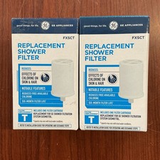 NEW 2-pack GE Appliances Replacement Shower Filter T FXSCT B153