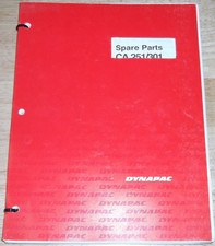Manuale Di Parti Catalogo DYNAPAC CA-251 CA-301 Rullo Compattatore Vibrante