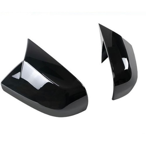 Gloss Black Side Mirror Cap Cover For Cadillac CT4 2020-2024 ATS Sedan 2013-2019 - Foto 2 di 4