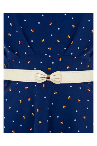 Trollied Dolly Pyramid Polka Dress - Picture 6 of 9