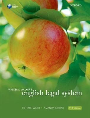 Walker & Walker's English Legal System, Paperback by Ward, Richard; Akhtar, A...