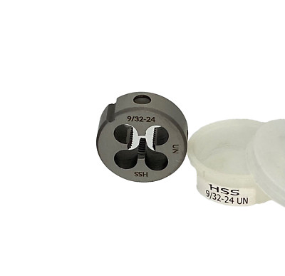 9/32-24 UN 52100 HCS Right Hand Thread Die, Stanley Plane Restoration ...
