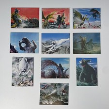 1970  s vintage Trading cards Godzilla King of the monsters cards 10 set No,07