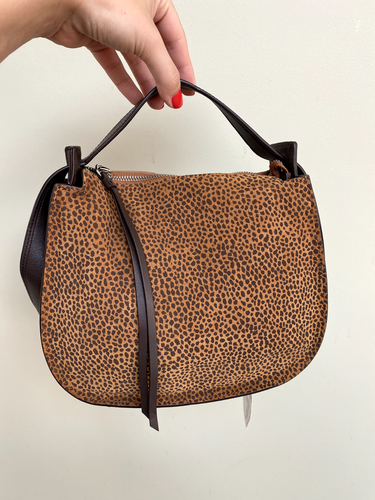 NEW ALLSAINTS MINI ECHO SUEDE LEATHER BAG - Picture 3 of 9