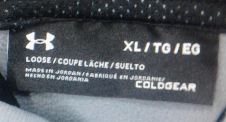 VETEMENTS Felpa con cappuccio pullover Under Armor vestibilità ampia c gear XL