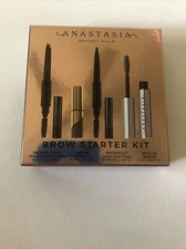 Anastasia Beverly Hills Brow Starter Kit DARK BROWN mini 4 pcs set BNIB 