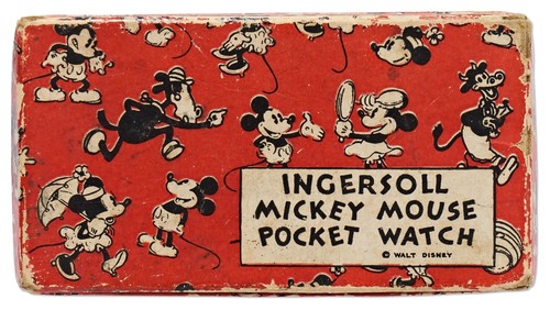 Ingersoll Mickey Mouse Pocket Watch in the Original Box - Bild 8 von 9