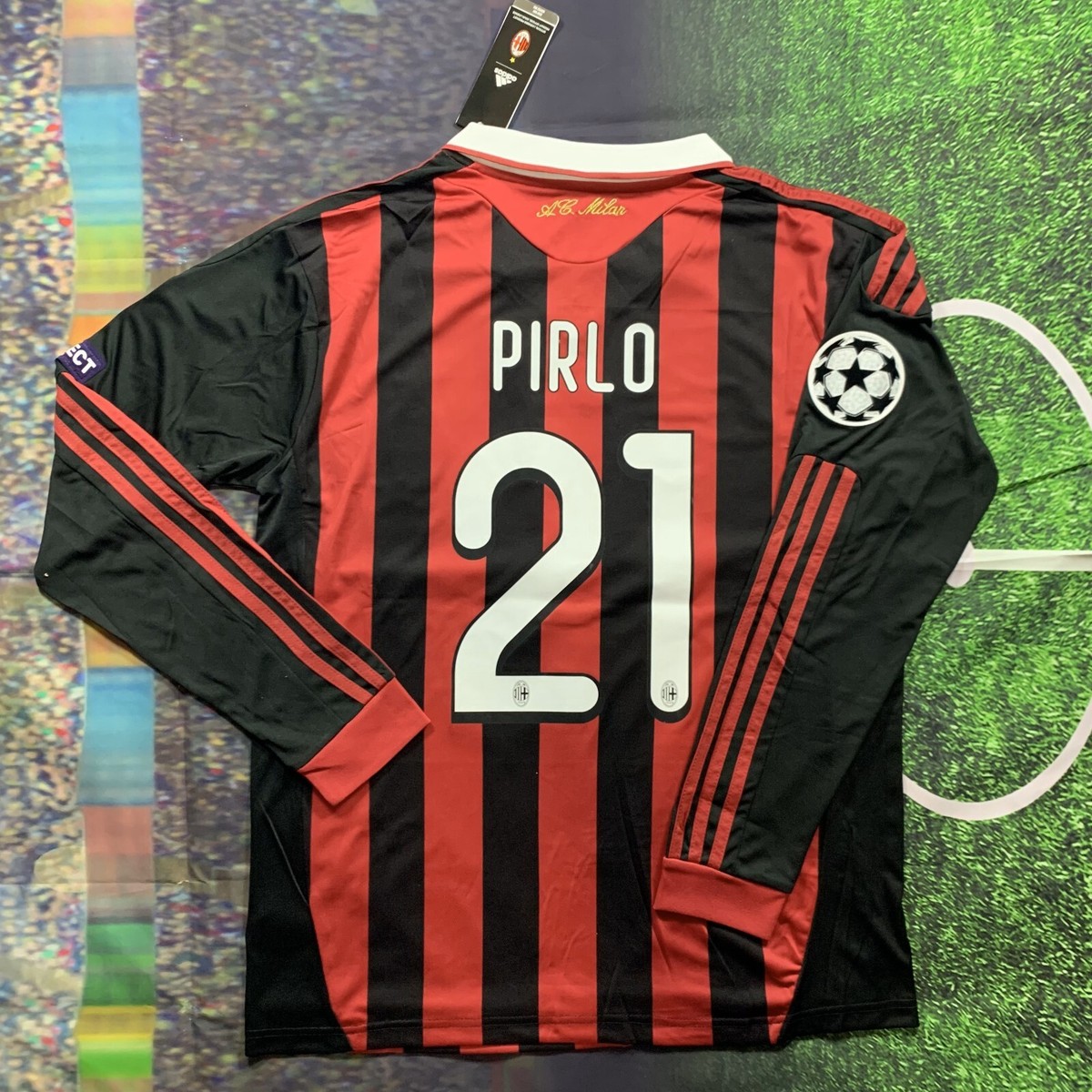 Pirlo AC Milan 2009/2010 Jersey - Retro Jersey - Mens Sizes