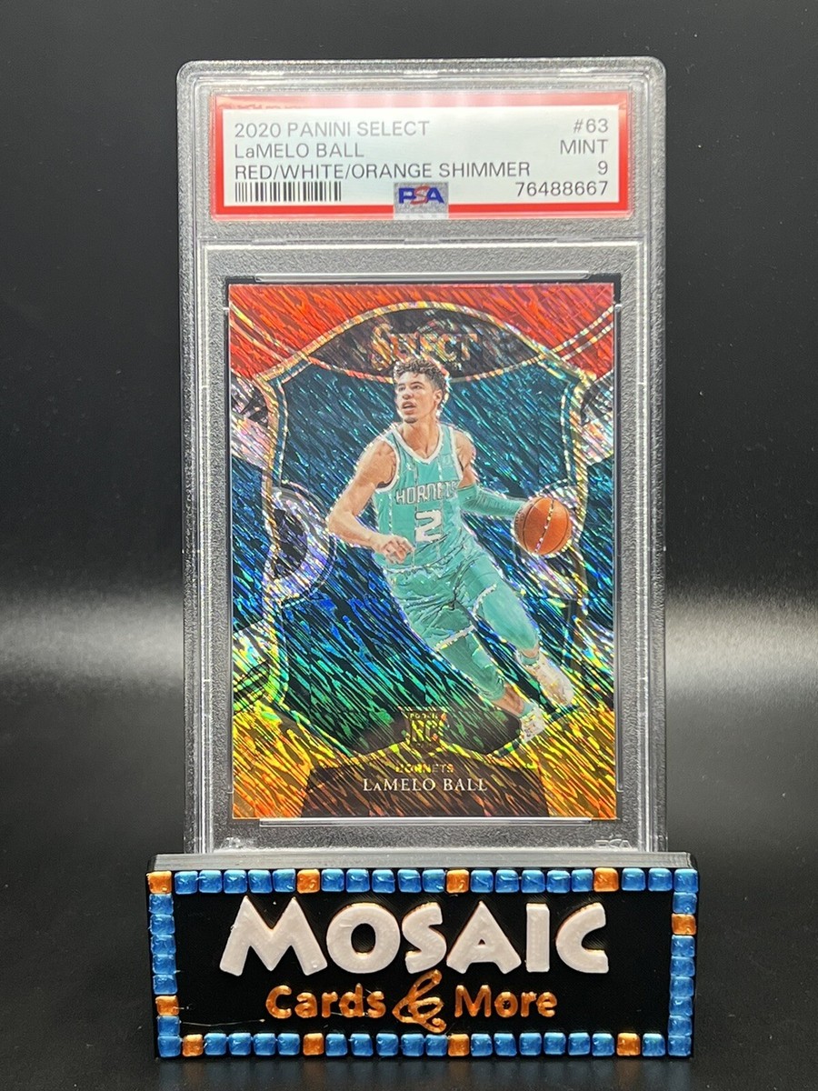 ラメロ　ボール　RC 2020 Panini Select RC LaMelo Ball #63 Rookie Red/White/Orange