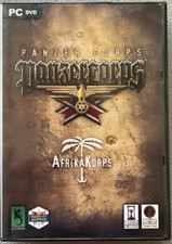 Panzer Corps Afrika Korps -PC DVD  Computer Game - WWII - plays well