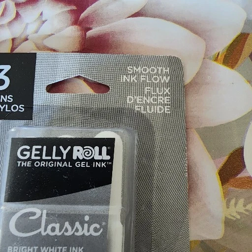 (2) Juego de 3 bolígrafos de gel blancos clásicos Sakura Gelly Roll 57454 nuevos Foto 4 de 4