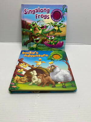 Singalong Frogs- Ducky's Adventure  (Hardcover)--musical book children's