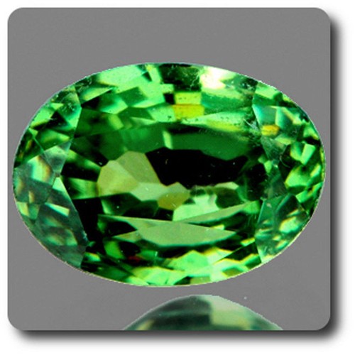 Grenat Démantoïde 0.31 Cts - IF, Montagnes De L'Oural, Russie - Neuf Avec étiquettes
