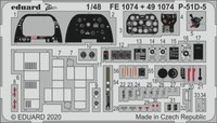 MW22 Eduard 491074 P-51D-5 Interior 1/48 Pe Set For Airfix
