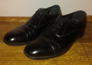men's florsheim black dress shoes