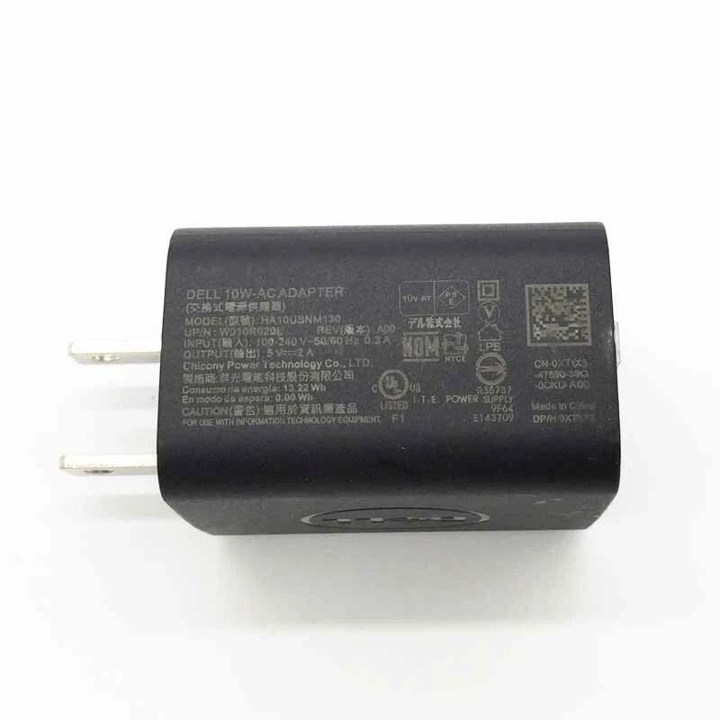 Cargador HA10USNM130 para tablet Dell XT1X3 Venue 7 8 10 Pro sin cable de alimentación Foto 2 de 4