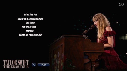 Taylor- Swift The Eras Tour 2023 Konzert 2 Disc Disney + Version Blu-ray Disc DE - Bild 6 von 7