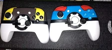 2 Nitendo Power A Wireless Switch Controllers (Ultra Ball / Great Ball Editions)