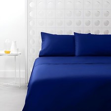 Completo Lenzuola Letto Singolo Bassetti Bicolore in Cotone Art. Double