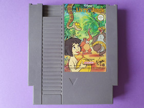 LE LIVRE DE LA JUNGLE / Nintendo NES PAL B FRA EUR / Virgin + BOITIER PROTECTION