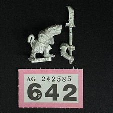 SKAVEN STORMVERMIN METAL OOP HALBERD WARHAMMER AGE OF SIGMAR THE OLD WORLD