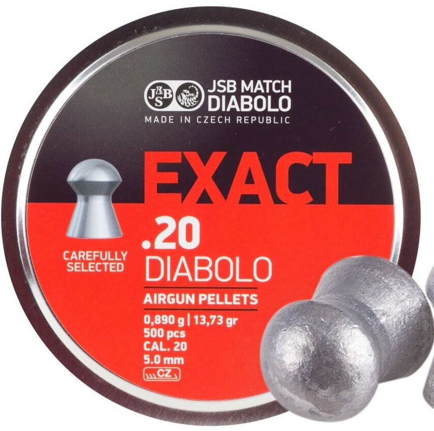 JSB Match Diabolo Exact Short .177 Cal, 8.44 Grains, Domed, 500ct - View #9