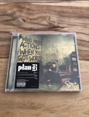 PLAN B - WHO NEEDS ACTIONS WHEN YOU GOT WORDS   UK Hip Hop Rap