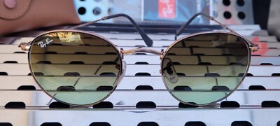 New Ray Ban ROUND METAL RB3447 9002/A6 Sunglasses Bronze w/50mm