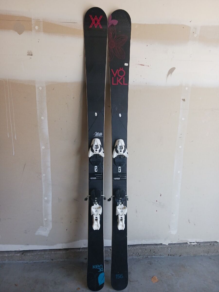 Volkl Kenja 156cm w/ Salomon Skis Bindings Ski10 | eBay Volkl Kenja 156cm w/ Salomon Skis Bindings Ski10 | eBay