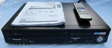Panasonic DVD Player Recorder/VHS VCR Player Recorder DMR-EZ485 w Remote/Manual
