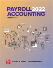 Loose Leaf for Payroll Accounting 2022 - Loose Leaf By Landin, Jeanette - GOOD