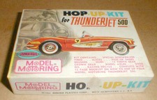 1 BOX Aurora Model Motoring Hop Up Kit 5.25"X4"X1.25" Thunderjet 500 Used