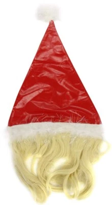 GORRO SOMBRERO MAMA NOÉL CON PELO Navidad Adulto ,Carnaval,Halloween .21 - Imagen 1 de 3