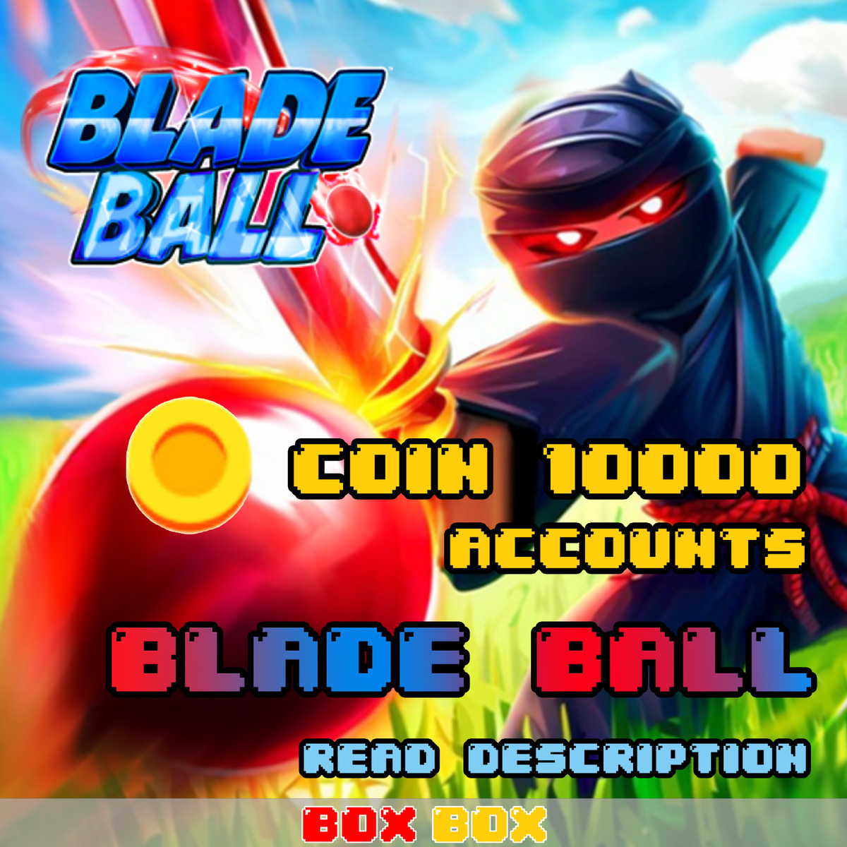 BLADE BALL ROBLOX - COIN 10K-30K - READ DESC - CHEAP