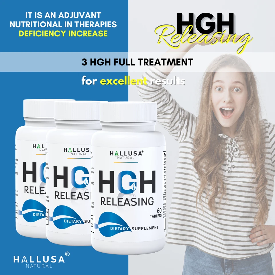 HGHBooster - Apoyo al crecimiento natural - Energía y rendimiento - 60 cápsulas Foto 2 de 4