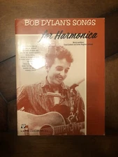 BOB DYLAN 1964 Songs For Harmonica and Guitar Songbook Vintage Music