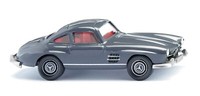 Wiking 023002 Mb 300 Sl Coupé - Eisengrau 1:87