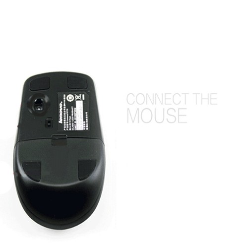 Lenovo 1600DPI 2.4G Wireless Anti-slip Gaming Mouse Mice For PC Laptop Plug/Play - Picture 7 of 12
