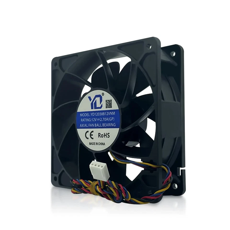 10x 6000 RPM Bitmain Antminer Cooling Fan S19 S19j S19j Pro L3+ S17 T17 S19 T19 - Image 3 of 4