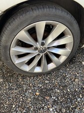 Genuine Volkswagen Vw Scirocco Gt Turbine 18” Inch Alloy Wheel Tyre Interlagos