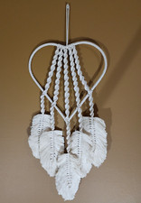 Large Macrame Dreamcatcher Wall Hanging, Handmade Bohemian Decor, 31"x12" Size