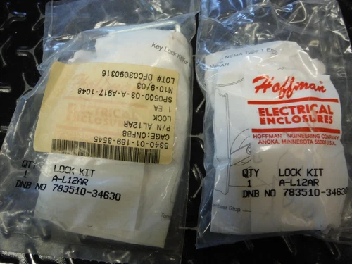 HOFFMAN - A-L12AR - LOCK KIT - 2 EACH THIS LOT