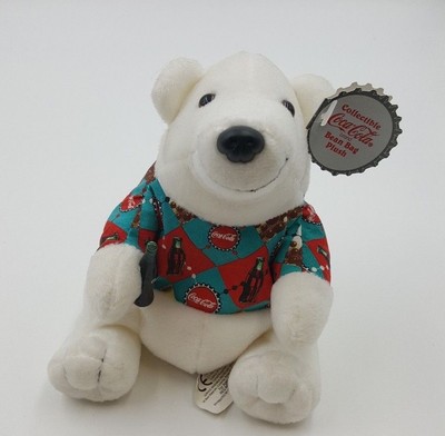 coca cola bean bag plush 1997
